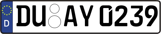 DU-AY0239