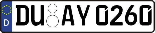 DU-AY0260