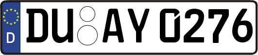 DU-AY0276