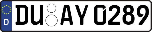 DU-AY0289