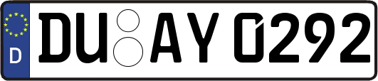 DU-AY0292