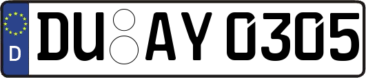 DU-AY0305