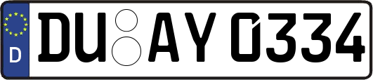 DU-AY0334