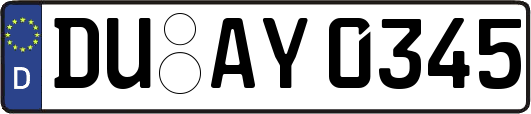 DU-AY0345
