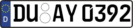 DU-AY0392