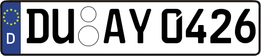 DU-AY0426