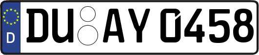 DU-AY0458