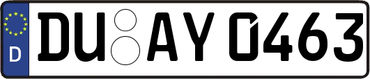 DU-AY0463