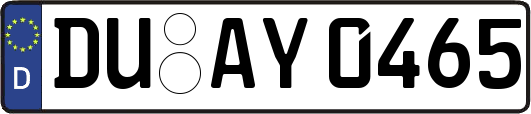 DU-AY0465