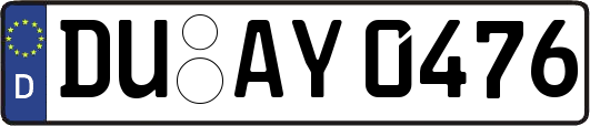 DU-AY0476