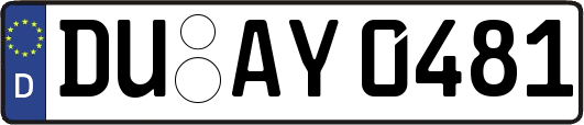 DU-AY0481