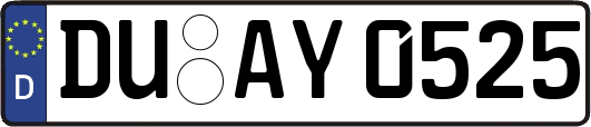 DU-AY0525