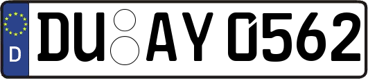 DU-AY0562