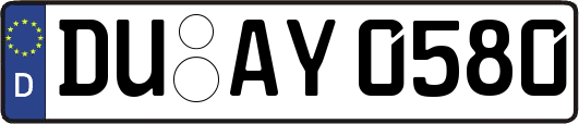 DU-AY0580