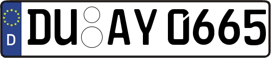 DU-AY0665