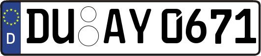 DU-AY0671
