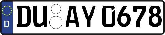 DU-AY0678
