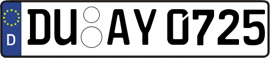 DU-AY0725