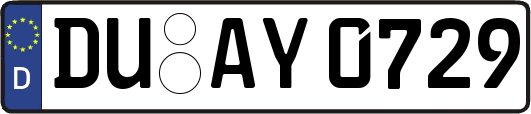 DU-AY0729