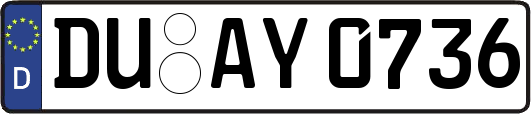 DU-AY0736