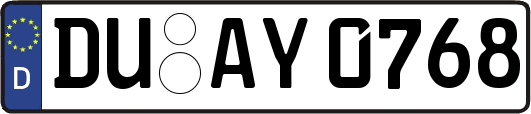 DU-AY0768