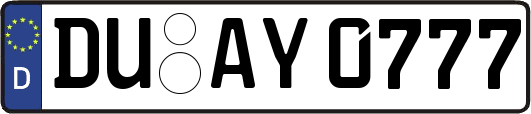 DU-AY0777