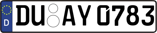 DU-AY0783