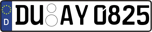 DU-AY0825