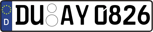 DU-AY0826