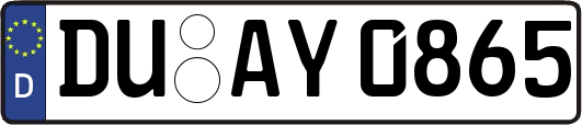 DU-AY0865
