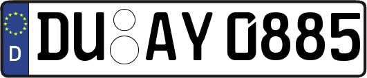 DU-AY0885