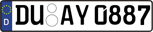 DU-AY0887