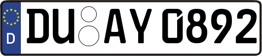 DU-AY0892