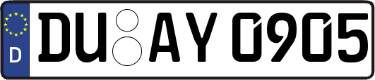 DU-AY0905