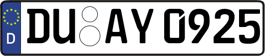 DU-AY0925