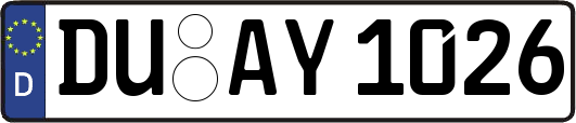 DU-AY1026