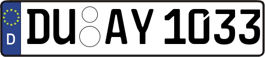DU-AY1033