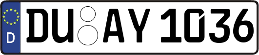 DU-AY1036