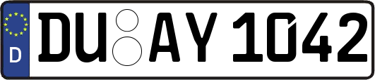 DU-AY1042