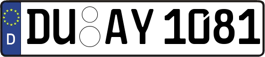 DU-AY1081