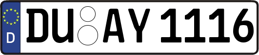 DU-AY1116