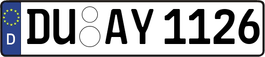 DU-AY1126