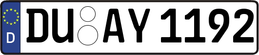 DU-AY1192