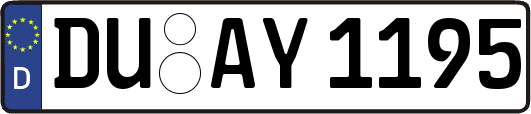 DU-AY1195