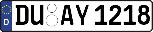 DU-AY1218