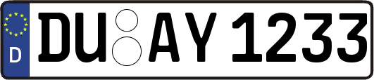 DU-AY1233