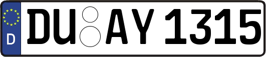DU-AY1315