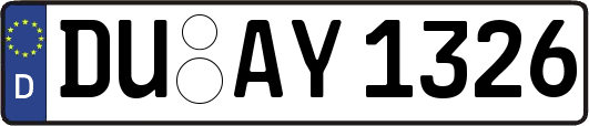 DU-AY1326