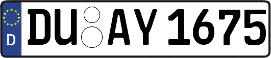 DU-AY1675
