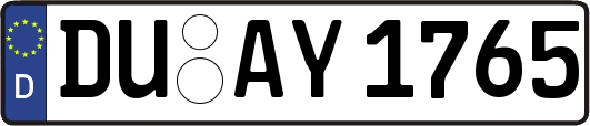 DU-AY1765